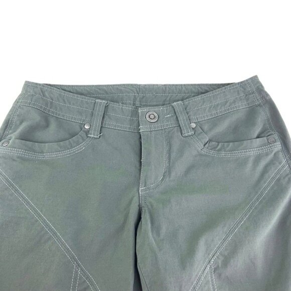 Kuhl Skinny Pants in Drab Olive Green Inspiratr - Picture 3 of 7